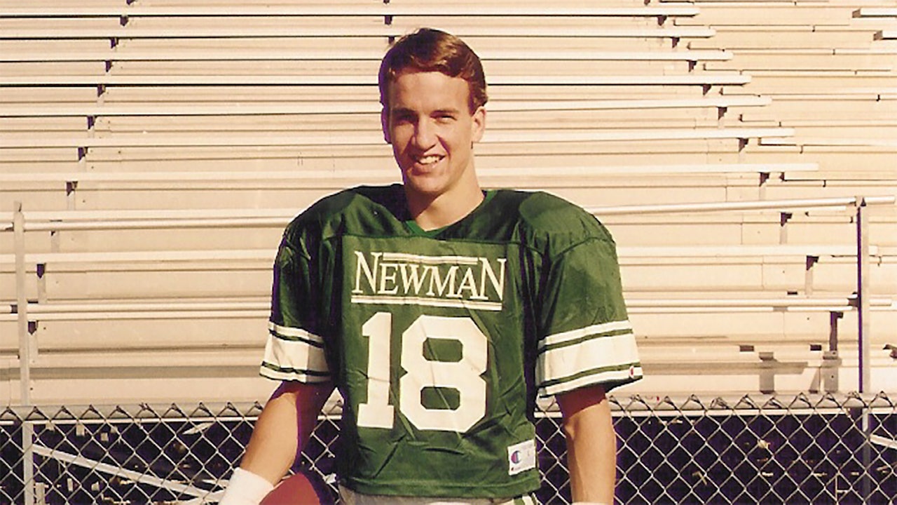 Even Peyton Manning's high school teammates couldn't predict his current level of success
